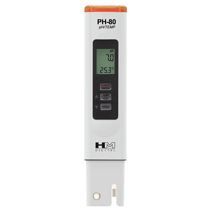 HM Digital PH-80 HydroTester Series pH/Temp Meter