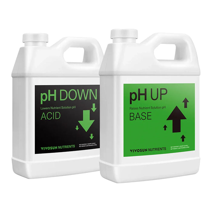 Vivosun pH Up & pH Down Kit, 1 Quart Each