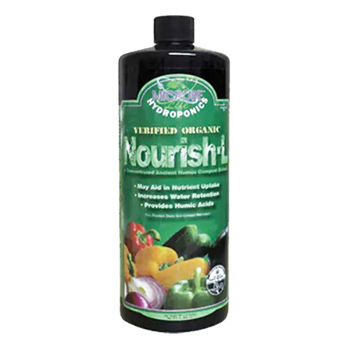 Microbe Life Hydroponics Nourish-L Liquid Certified Organic, 32 oz.