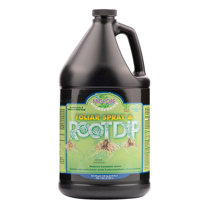 Microbe Life Hydroponics Foliar Spray & Root Dip, 1 Gallon