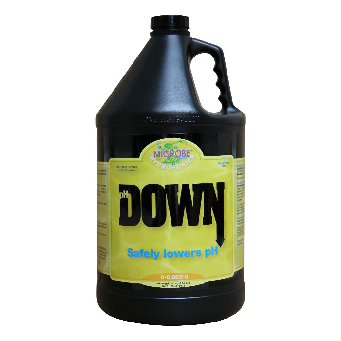 Microbe Life Hydroponics pH DOWN, 1 Gallon