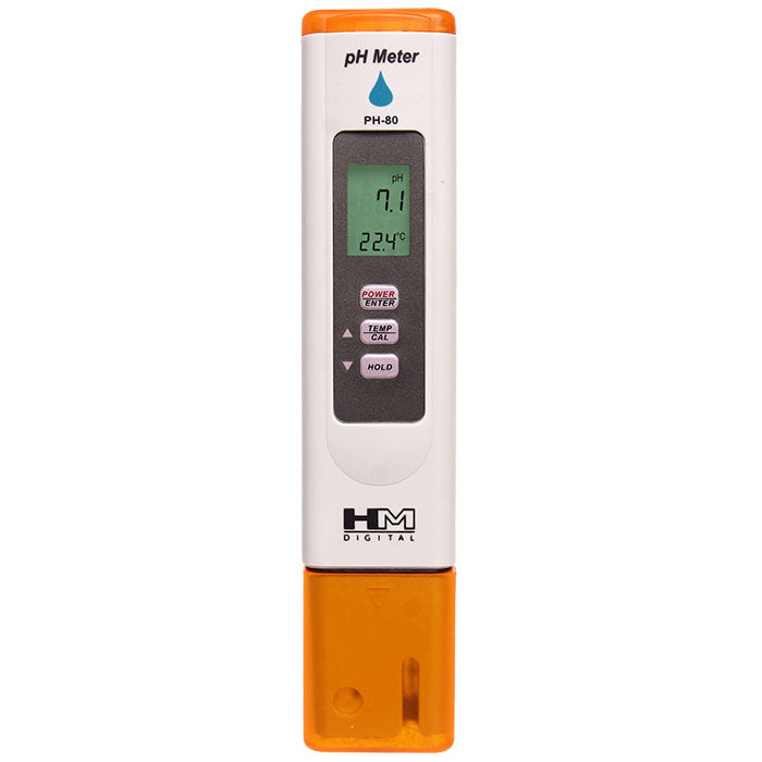 HM Digital PH-80 HydroTester Series pH/Temp Meter