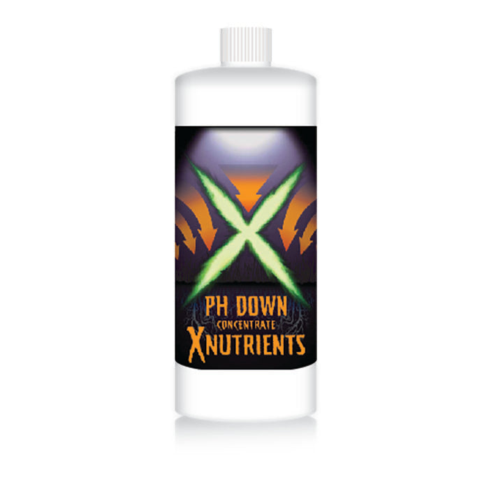 X Nutrients pH Down Concentrate, 1 Quart