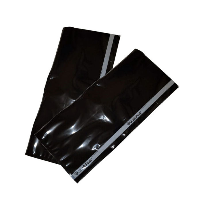 GardaPack Vacuum Seal Bag, Black, 11 in. x 24 in., Pack of 50