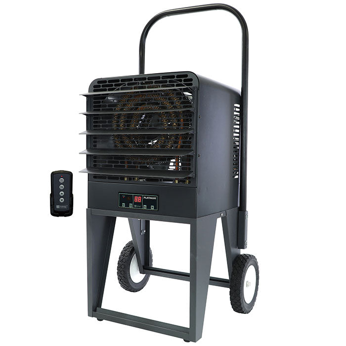 King Electric PKB Platinum Portable Unit Heater, 10/7.5Kw, 1-Ph - 208/240 Volt