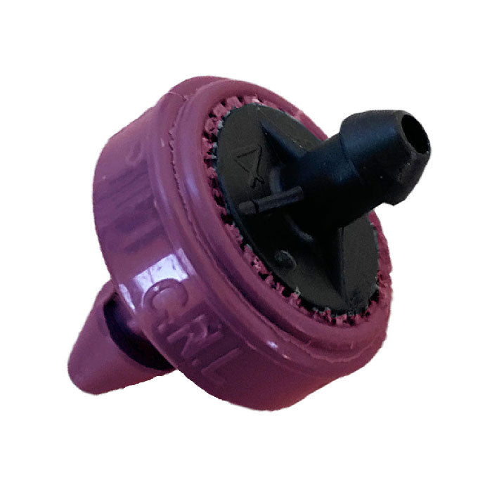 Netafim Woodpecker Pressure Compensating Junior Dripper Barbed Outlet, Plum/Black, 3.2 GPH - Case of 13,000 (01WPCJL12)