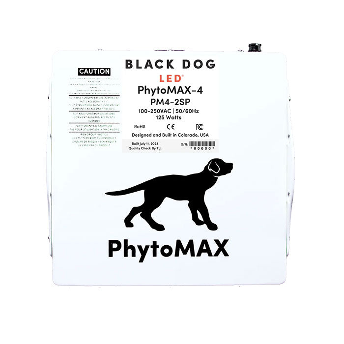 Black Dog PhytoMAX-4 2SP 125 Watt LED Grow Light, 120 Volt