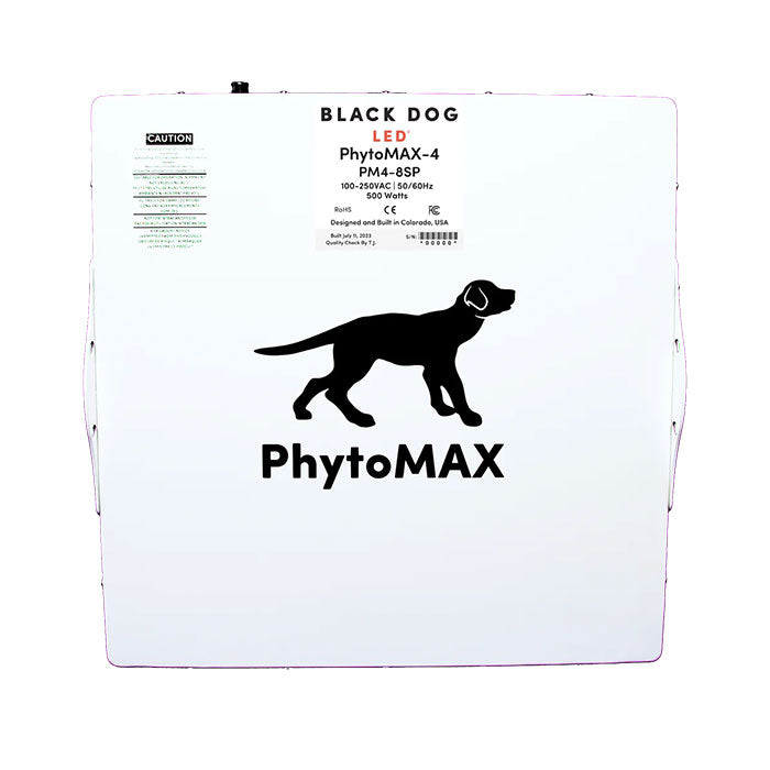 Black Dog PhytoMAX-4 8SP 500 Watt LED Grow Light, 240 Volt