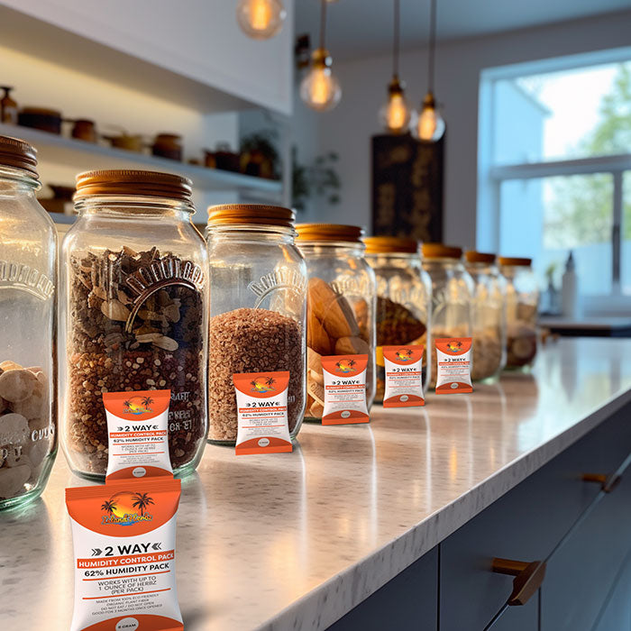 Island Herbz 1 oz. Premium Bio-Photonic Purple UV Glass Storage Jar, Single Pack