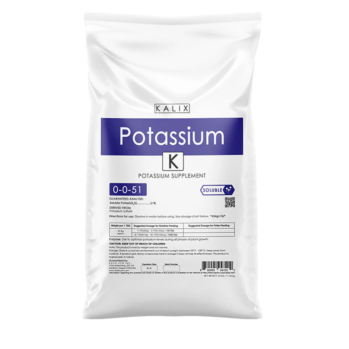 Kalix Potassium 0-0-51 (Soluble), 25 lb.