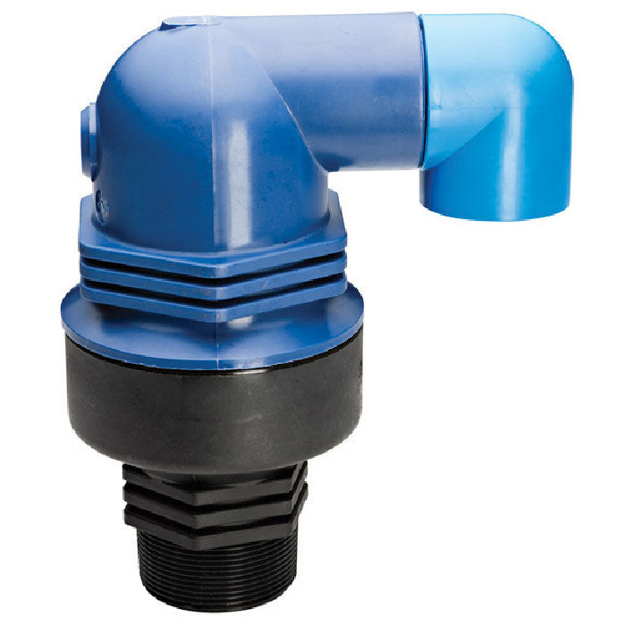 Netafim Combination Air/Vacuum Relief and Continuous Acting Air Vent, 2 Inch (65ARIB2PP)