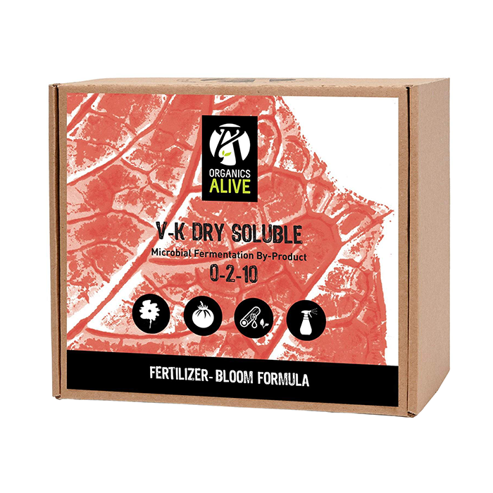 Organics Alive V-K Dry Soluble Bloom 0-2-10, 5 lbs.