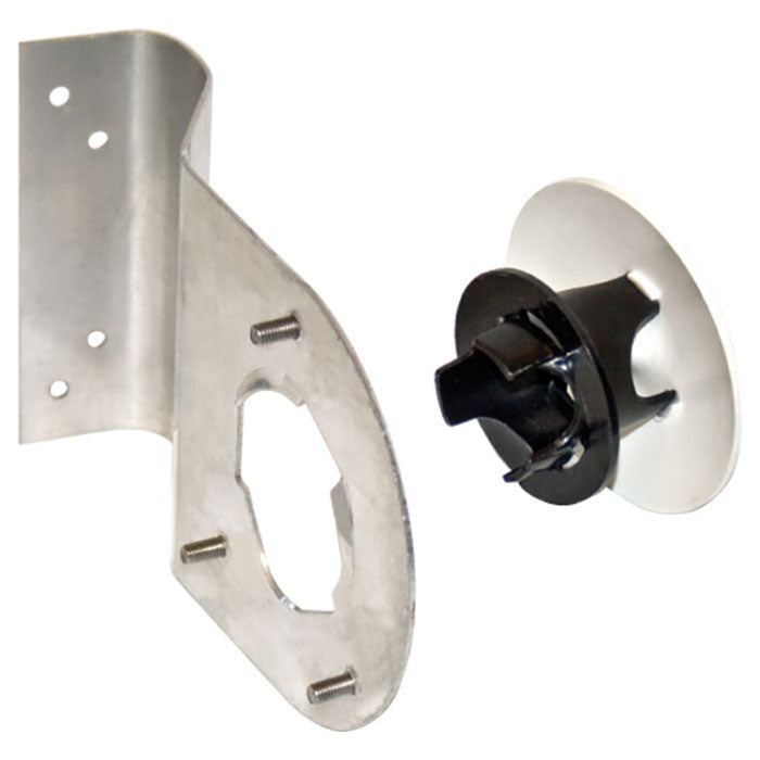 J&D Manufacturing PSC Round Mounting Inflation Blower Motor Bracket with Deflector