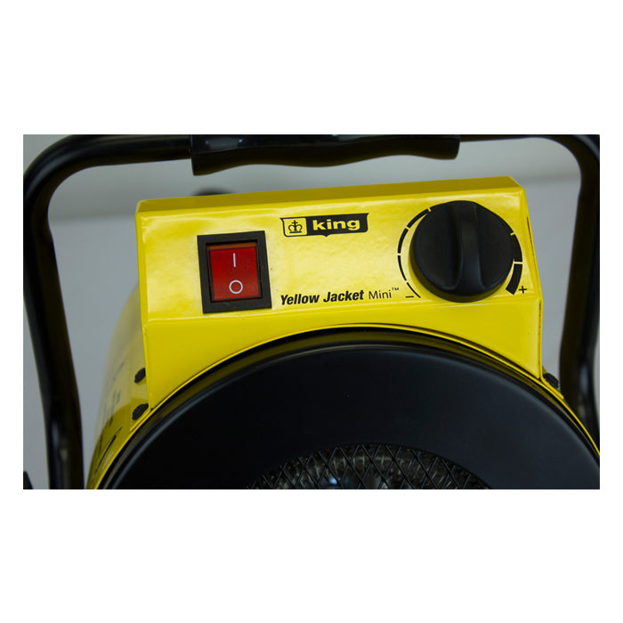 King Electric PSH Portable Heater with Stat & Plug In Cord, 1500 Watt - 120 Volt