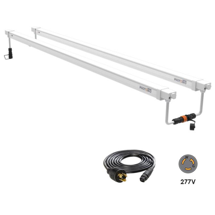 PHOTOBIO VP 32 Watt VE Spectrum LED Grow Light Bar, 277 Volt - Pack of 2