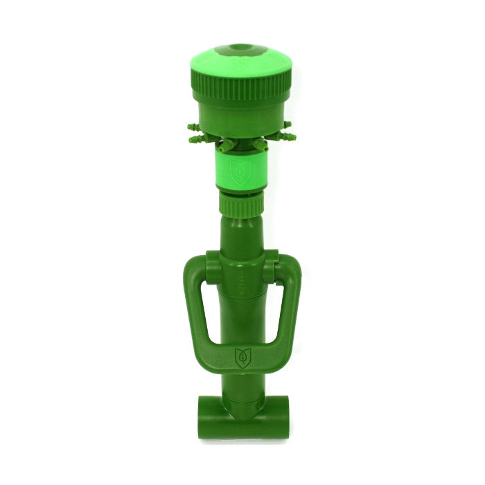 FloraFlex Quick Disconnect Pipe System Open Flow Bubbler Tee, 3/4 Inch