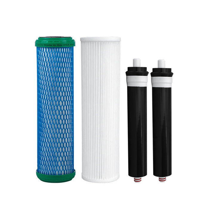 Hydro Logic Replacement Filter & Membrane Kit for Stealth-RO300, Coconut Carbon Filter