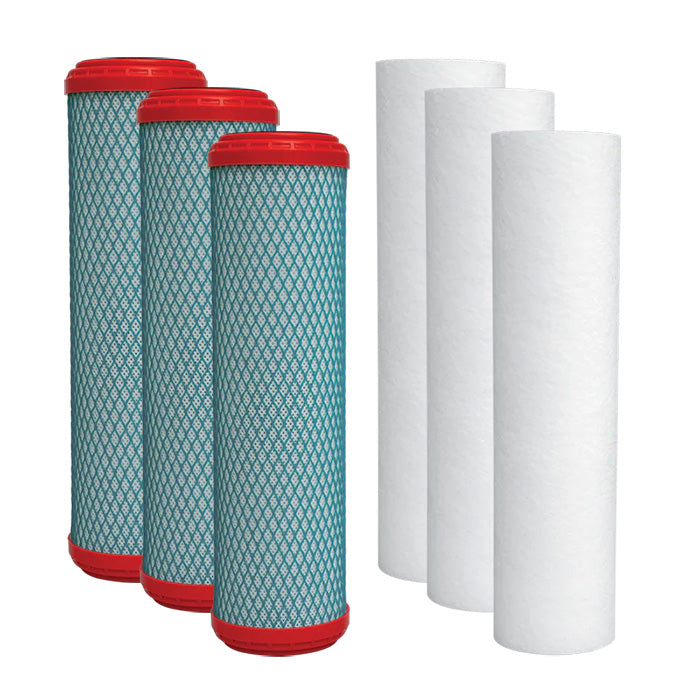Hydro Logic Replacement Filter Kit for smallBoy, ChloraShield Carbon Filter