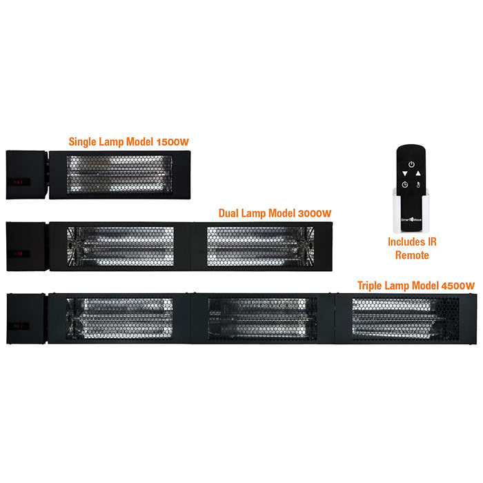 King Electric RK SmartWave Radiant Heater with Remote