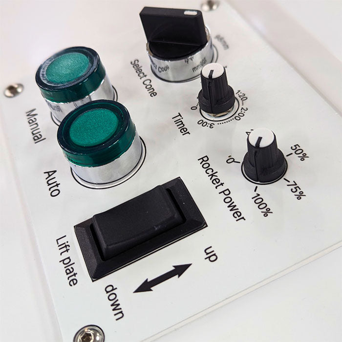 STM Canna RocketBox Pro Pre-Roll Cone Filling Machine with 109mm Oversized (+/- 30%) Bottom Tray, 72-Site Trays