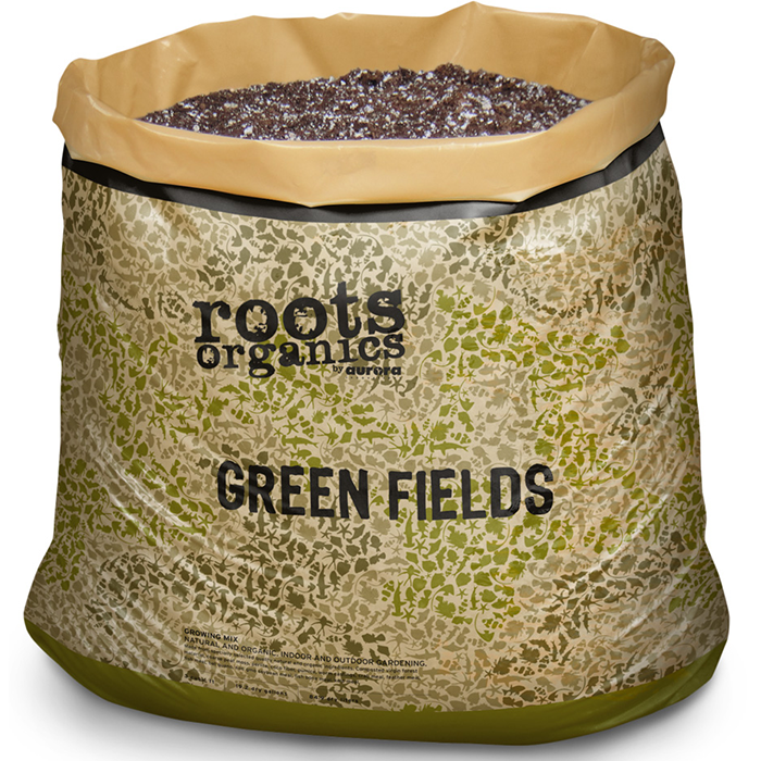 Roots Organics GreenFields Potting Soil, 3 Cubic Feet