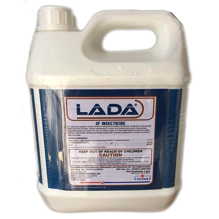 Rotam Lada 2F Turf & Ornamental Insecticide, 1 Gallon