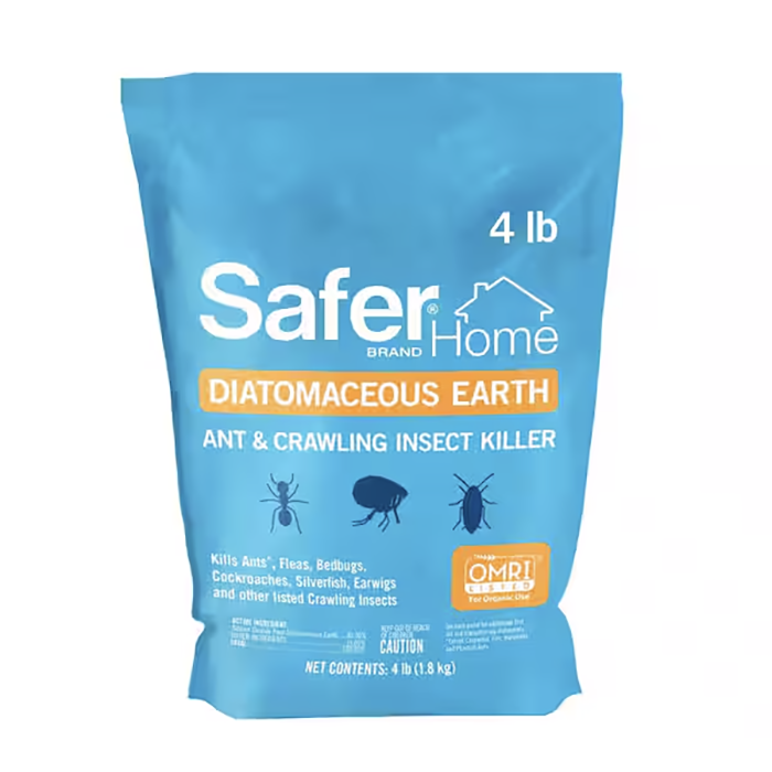 Safer Diatomaceous Earth Insect Killer Pesticide, 4 lbs.