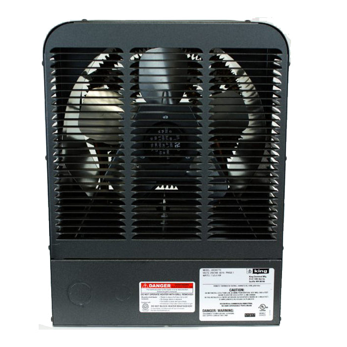 King Electric Unit Heater with Stat & Bracket, 1Ph, 7Kw - 240 Volt