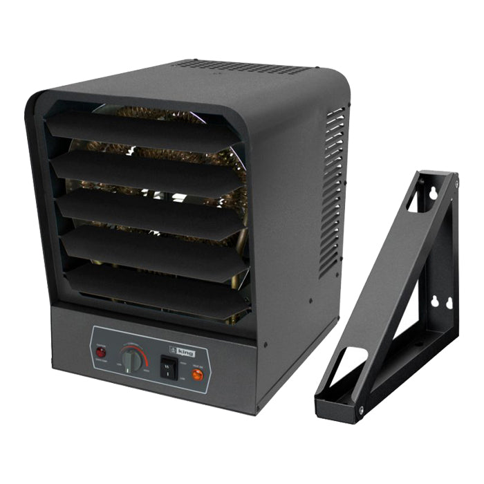 King Electric Unit Heater with Stat & Bracket, 1Ph, 10Kw - 240 Volt
