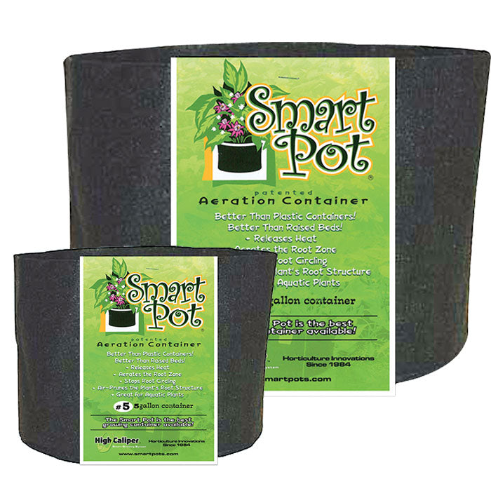 Smart Pot Fabric Pots, Black