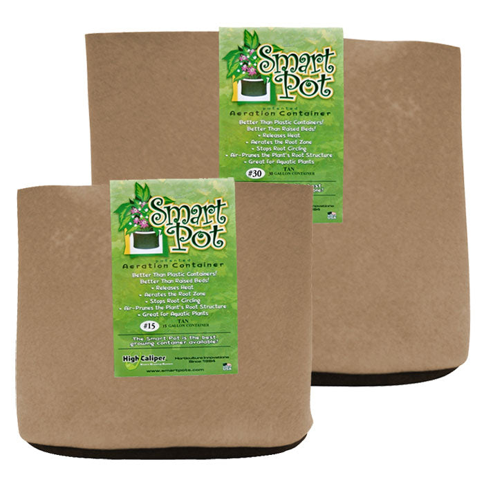 Smart Pot Fabric Pots, Tan