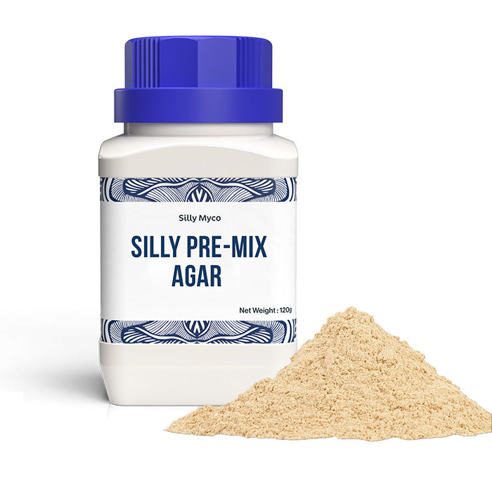 Silly Myco Silly Pre-Mix Agar Lab Grade Powder, 4.2 Ounces