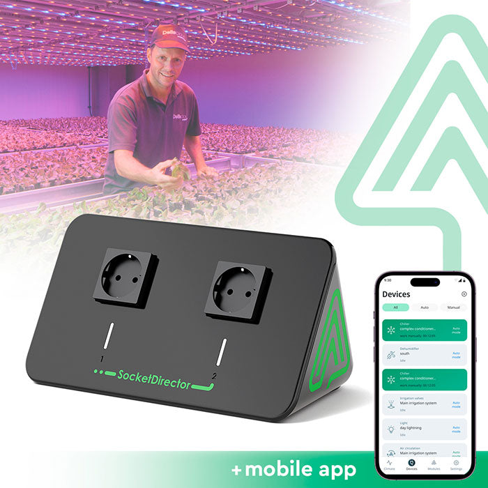 GrowDirector SocketDirector - Greenhouse Appliance Controller