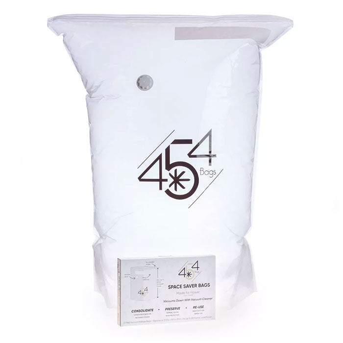 454 Bags Space Saver Bags, 31.5 Inch x 39 Inch x 15 Inch, White - Pack of 2