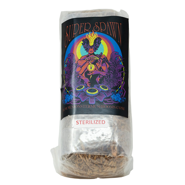 Monster Mushroom Super Spawn Grain Bag, 1 lb - Pack of 2