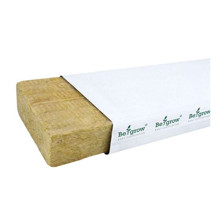 BeGrow Rockwool Slab 3 Inch (H) x 6 Inch (W) x 5.3 Inch (H) - Case of 16