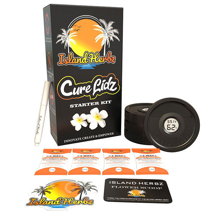 Island Herbz Canna Cure Lid Kit