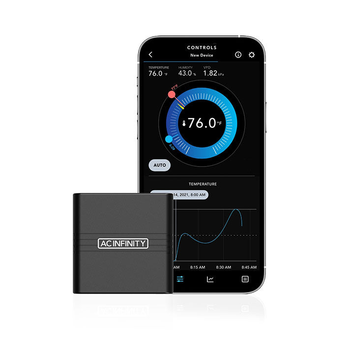 AC Infinity CLOUDCOM Mini Smart Thermo-Hygrometer