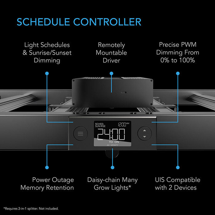 AC Infinity IONFRAME EVO3 280 Watt LED Grow Light With Samsung LM301H EVO Diodes