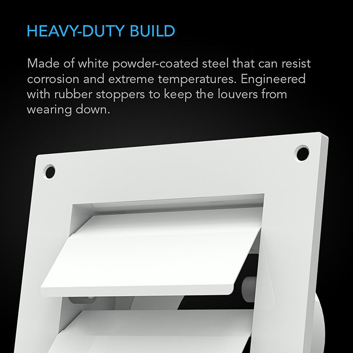 AC Infinity Wall-Mount Duct Shutter