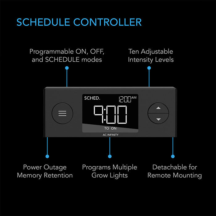 AC Infinity IONBEAM U4 UV-Spectrum LED Grow Light Bars, 4-Bar Kit, 11-Inch