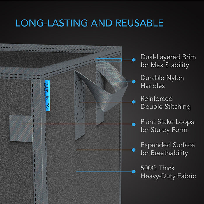 AC Infinity Heavy-Duty Fabric Pot