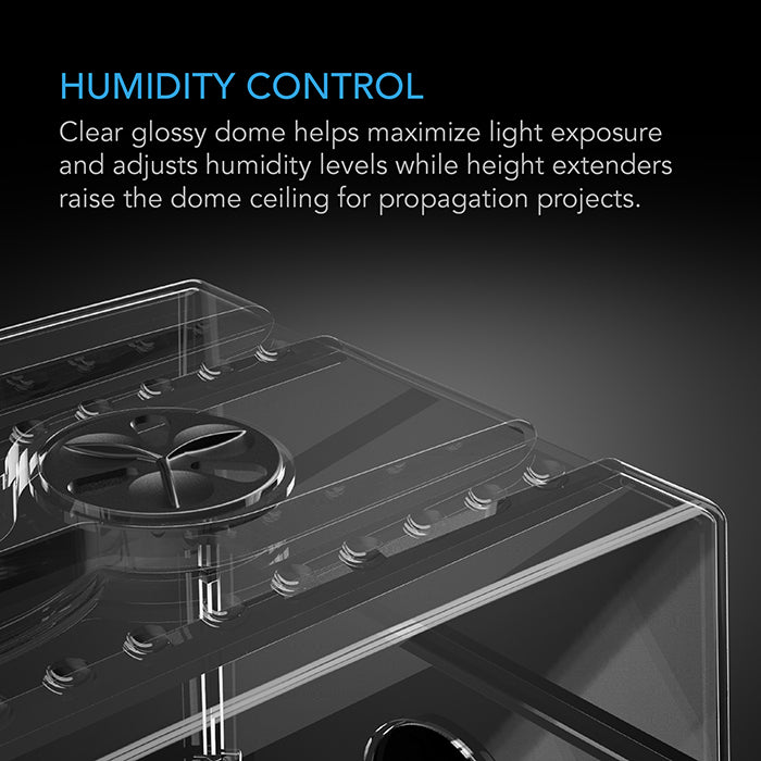 AC Infinity Propagation Kit with Humidity Dome, 5x8 Cell Tray (40 Site)
