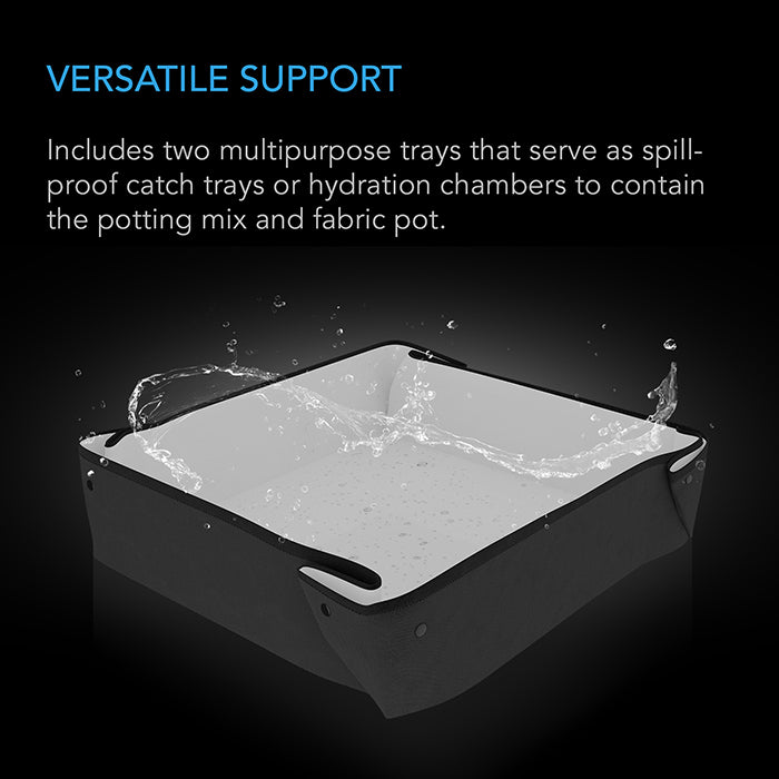 AC Infinity Instant Potting Mix Kit, 2-Plant Starter Set