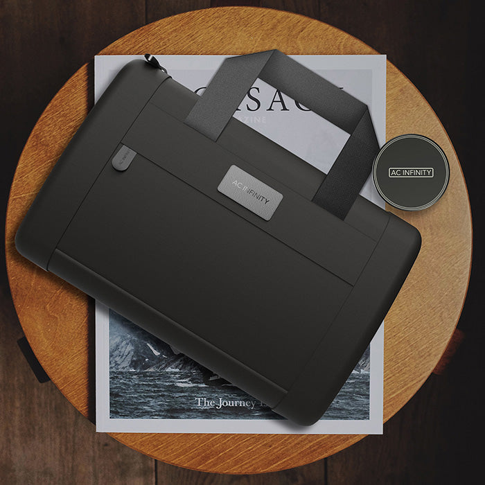 AC Infinity Smell Proof Hand Bag, Black