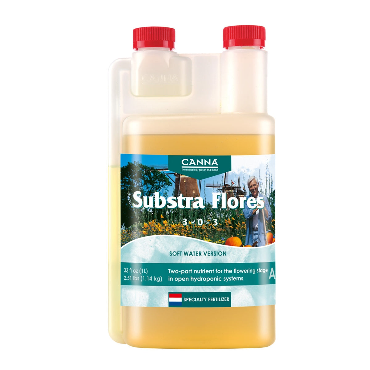 Canna Nutrients Substra Soft Water Flores A, 1 Liter