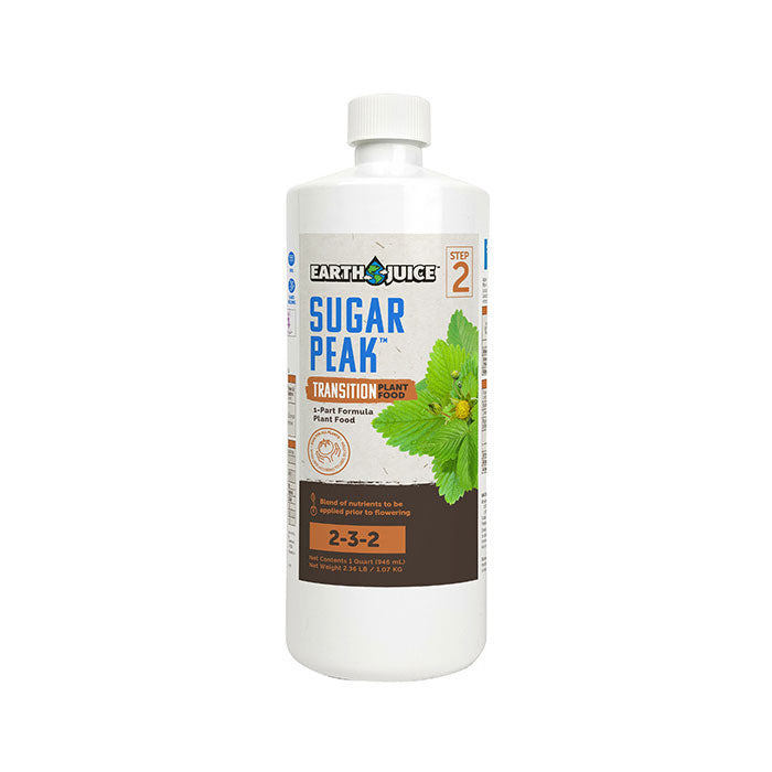 Earth Juice Sugar Peak Transition