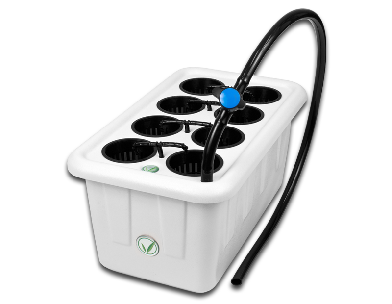 SuperCloset SuperPonics 8 Plant Hydroponic Grow System