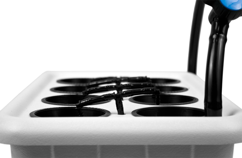 SuperCloset SuperPonics 8 Plant Hydroponic Grow System