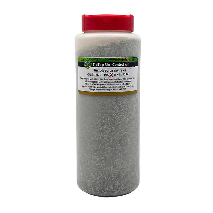 Tip Top Bio-Control Amblyseius Swirskii Beneficial Insects, Bottle of 25,000